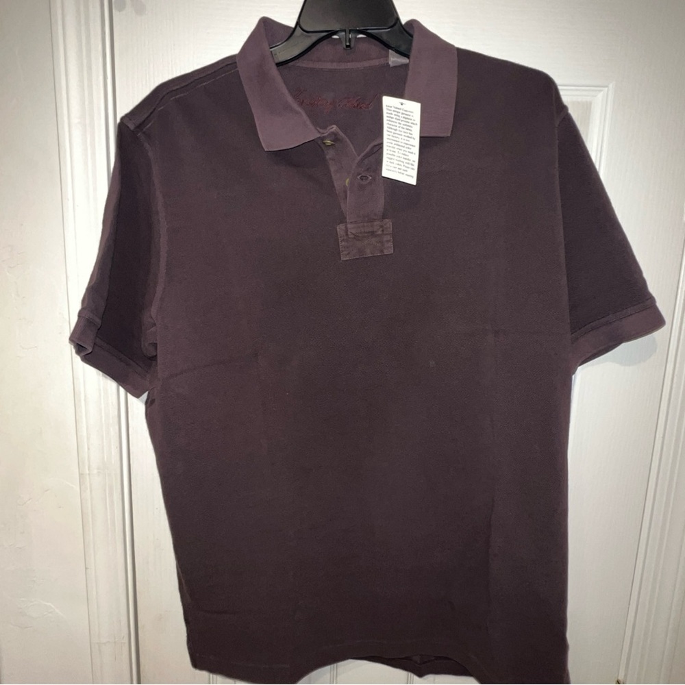 New with tags territory ahead, men’s polo size, extra large Brown heavy duty.
